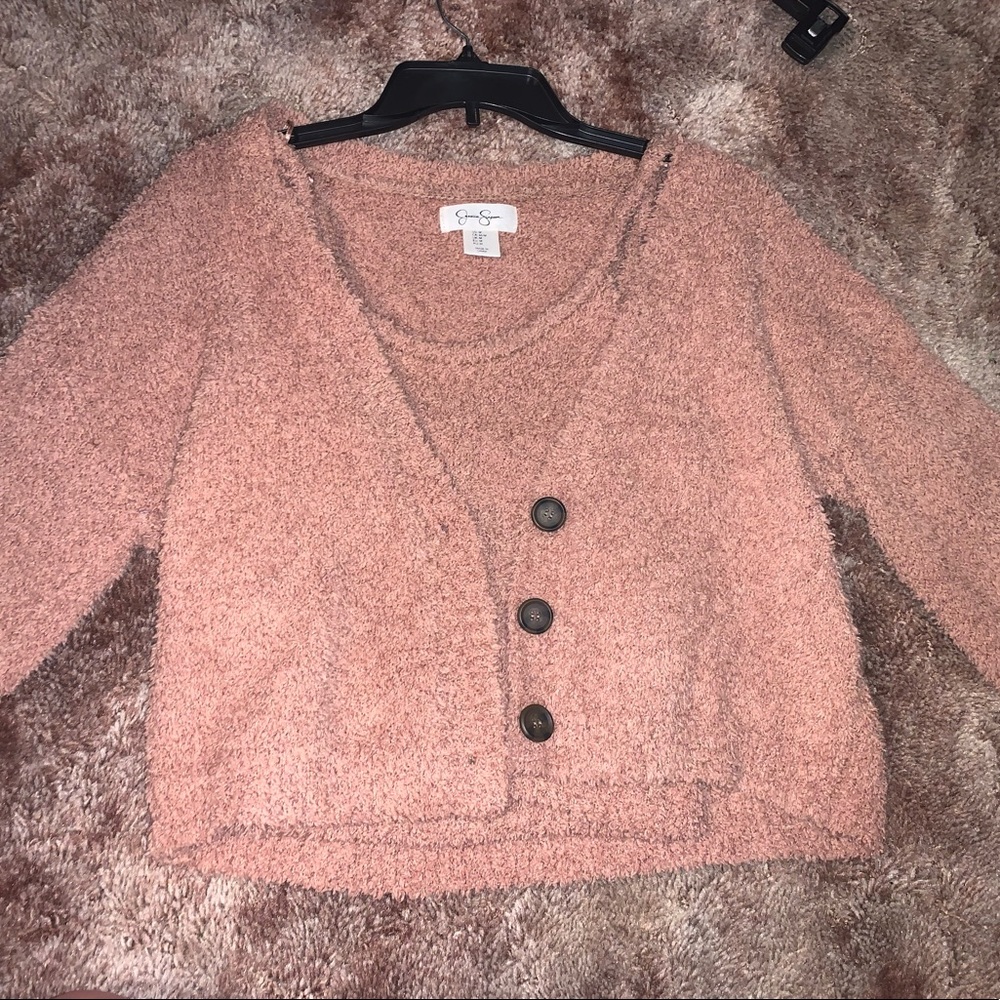 Two piece sweater & tank top set